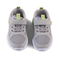 Cute Walk by Babyhug Sneaker Shoes With Animal Applique & Velcro Closure - Grey