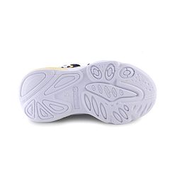 Cute Walk by Babyhug Velcro Closure Sneaker with Ball Applique - Navy Blue