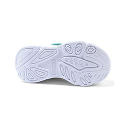 Cute Walk by Babyhug Velcro Closure Sneaker with Butterfly Design - Sea Green