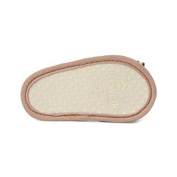Cute Walk by Babyhug Booties With Bow Applique & Velcro Closure - Brown
