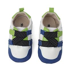 Cute Walk by Babyhug Booties With Velcro Closure - Light Blue