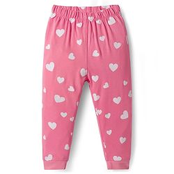 Babyhug Disney single Jersey Knit Full Sleeves Night Suit With Minnie Mouse Graphics - Pink