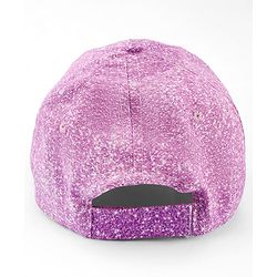 Babyhug Disney Cotton Woven Summer Cap With Disney Princess Graphics Purple - Diameter 16 cm