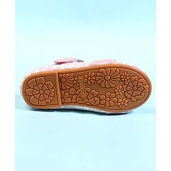 Cute Walk by Babyhug Ballerina With Bow Applique - Pink