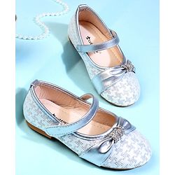 Cute Walk by Babyhug Ballerina With Bow Applique - Pink