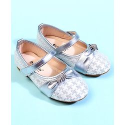 Cute Walk by Babyhug Ballerina With Bow Applique - Pink