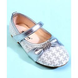 Cute Walk by Babyhug Ballerina With Bow Applique - Pink