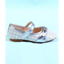 Cute Walk by Babyhug Ballerina With Bow Applique - Pink