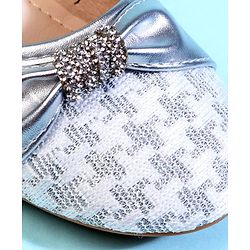 Cute Walk by Babyhug Ballerina With Bow Applique - Pink