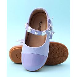 Cute Walk by Babyhug Ballerina with Velcro Closure & Heart Applique - Pink