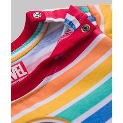 Babyhug Marvel 100% Cotton Knit Half Sleeves T-Shirt With Spider Man Graphic Pack of 3 - Multicolour