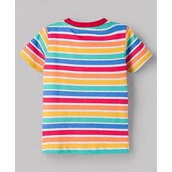 Babyhug Marvel 100% Cotton Knit Half Sleeves T-Shirt With Spider Man Graphic Pack of 3 - Multicolour