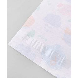 Babyhug Triple Layer Disposable Feeding Bibs Pack of 30| Waterproof| Crumb Catcher Pocket| Travel Friendly| Hygienic & Easy to Wear| Single Use Bibs for 6+ Months Babies
