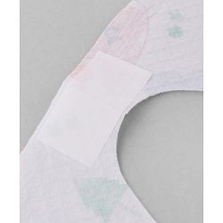Babyhug Triple Layer Disposable Feeding Bibs Pack of 30| Waterproof| Crumb Catcher Pocket| Travel Friendly| Hygienic & Easy to Wear| Single Use Bibs for 6+ Months Babies