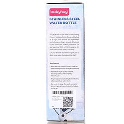 Babyhug Disney Frozen Stainless Steel Water Bottle - 750ml| Leak Resistant| BPA Free| Rust Proof| Gifting for School Going Boys & Girls| Convenient Flip Cap| Ideal for Home and Outside Use
