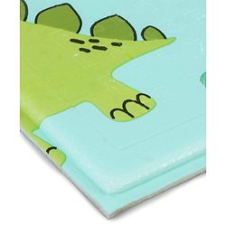 Babyhug Reversible Foldable Dino Theme Learning & Play Floor Mat 180x150 cm|Thickness 8 mm|Waterproof & Soft Foam|Colorful Crawling & Baby Massage Mat|Ideal to Gift|Easy to Fold & Carry| 0-12 Yrs|BIS