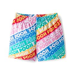 Babyhug Disney Single Jersey Knit Half Sleeves Shorts Night Suit With Winnie The Pooh Graphics - Light Blue