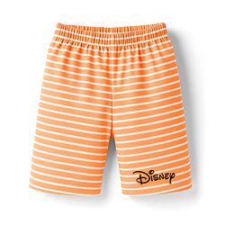 Babyhug Disney Single Jersey Knit Half Sleeves Shorts Night Suit With Tigger Graphics - Orange