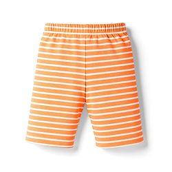 Babyhug Disney Single Jersey Knit Half Sleeves Shorts Night Suit With Tigger Graphics - Orange