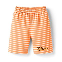 Babyhug Disney Single Jersey Knit Half Sleeves Shorts Night Suit With Tigger Graphics - Orange