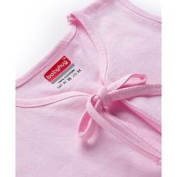 Babyhug Interlock Knit Sleeveless Solid Colour Jhablas Pack Of 5 - Multicolour