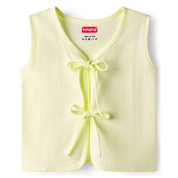 Babyhug Interlock Knit Sleeveless Solid Colour Jhablas Pack Of 5 - Multicolour