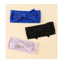 Babyhug Free Size Bow Design Headband Pack of 6 - Multicolor