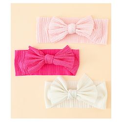 Babyhug Free Size Bow Design Headband Pack of 6 - Multicolor