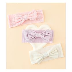 Babyhug Free Size Bow Design Headband Pack of 6 - Multicolor