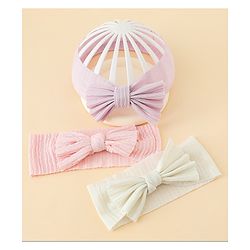 Babyhug Free Size Bow Design Headband Pack of 6 - Multicolor