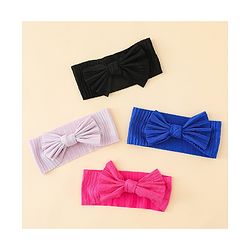 Babyhug Free Size Bow Design Headband Pack of 6 - Multicolor