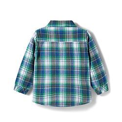 Babyhug Cotton Woven Full Sleeves Checks Shirt - Light Blue