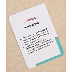 Babyhug Premium Double Sided Country Flags & Monuments Flash Cards 118 Cards English Early Geography Learning| General Knowledge Builder| BIS Certified Educational Gifting Easy to Understand & Play