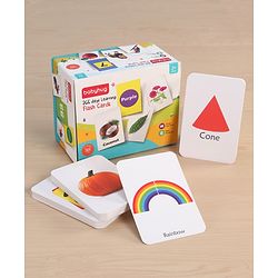 Babyhug Early Learning and Educational Double Sided Flash Cards New Learning for Every Day of the Year Develops Vocabulary & Recognition Skills Inhances Memory & Cognitive Skills - 365 Cards