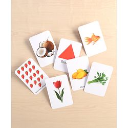 Babyhug Early Learning and Educational Double Sided Flash Cards New Learning for Every Day of the Year Develops Vocabulary & Recognition Skills Inhances Memory & Cognitive Skills - 365 Cards