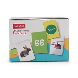 Babyhug Early Learning and Educational Double Sided Flash Cards New Learning for Every Day of the Year Develops Vocabulary & Recognition Skills Inhances Memory & Cognitive Skills - 365 Cards