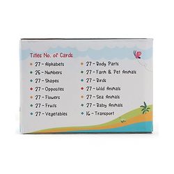 Babyhug Early Learning and Educational Double Sided Flash Cards New Learning for Every Day of the Year Develops Vocabulary & Recognition Skills Inhances Memory & Cognitive Skills - 365 Cards