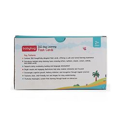 Babyhug Early Learning and Educational Double Sided Flash Cards New Learning for Every Day of the Year Develops Vocabulary & Recognition Skills Inhances Memory & Cognitive Skills - 365 Cards