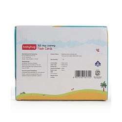 Babyhug Early Learning and Educational Double Sided Flash Cards New Learning for Every Day of the Year Develops Vocabulary & Recognition Skills Inhances Memory & Cognitive Skills - 365 Cards
