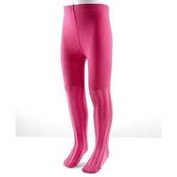 Cute Walk by Babyhug Antibacterial Footed Solid Wash Tights - Dark Pink