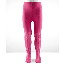 Cute Walk by Babyhug Antibacterial Footed Solid Wash Tights - Dark Pink