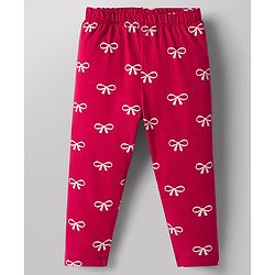 Babyhug Cotton Knit Full Length Leggings with Polka Dots & Star Print Pack of 5 - Multicolour