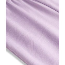 Babyhug Cotton Knit Full Length Solid Color Leggings - Lavender