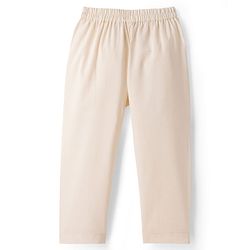Babyhug Woven Full Sleeves Embroidered Kurta Pyjama Set - Navy Blue & White