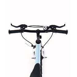 Babyhug Cruise Bicycle for Kids Cycle for 3 to 7Years Boys & Girls 16T Inches- Blue|90% Pre-Installed|Sturdy Frame| Removable Training Wheels|Durable Brake|Rubber Tyres|Height Adjustable Seat & Handle