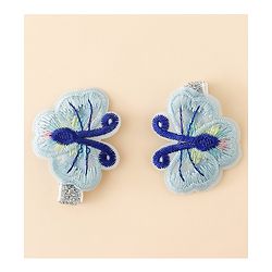 Babyhug Butterfly Clips Free Size Pack of 2 - Blue