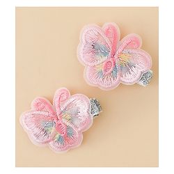 Babyhug Butterfly Clips Free Size Pack of 2 - Blue