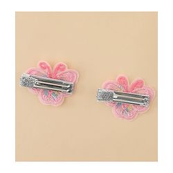 Babyhug Butterfly Clips Free Size Pack of 2 - Blue
