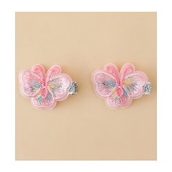 Babyhug Butterfly Clips Free Size Pack of 2 - Blue