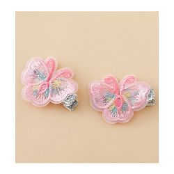 Babyhug Butterfly Clips Free Size Pack of 2 - Blue